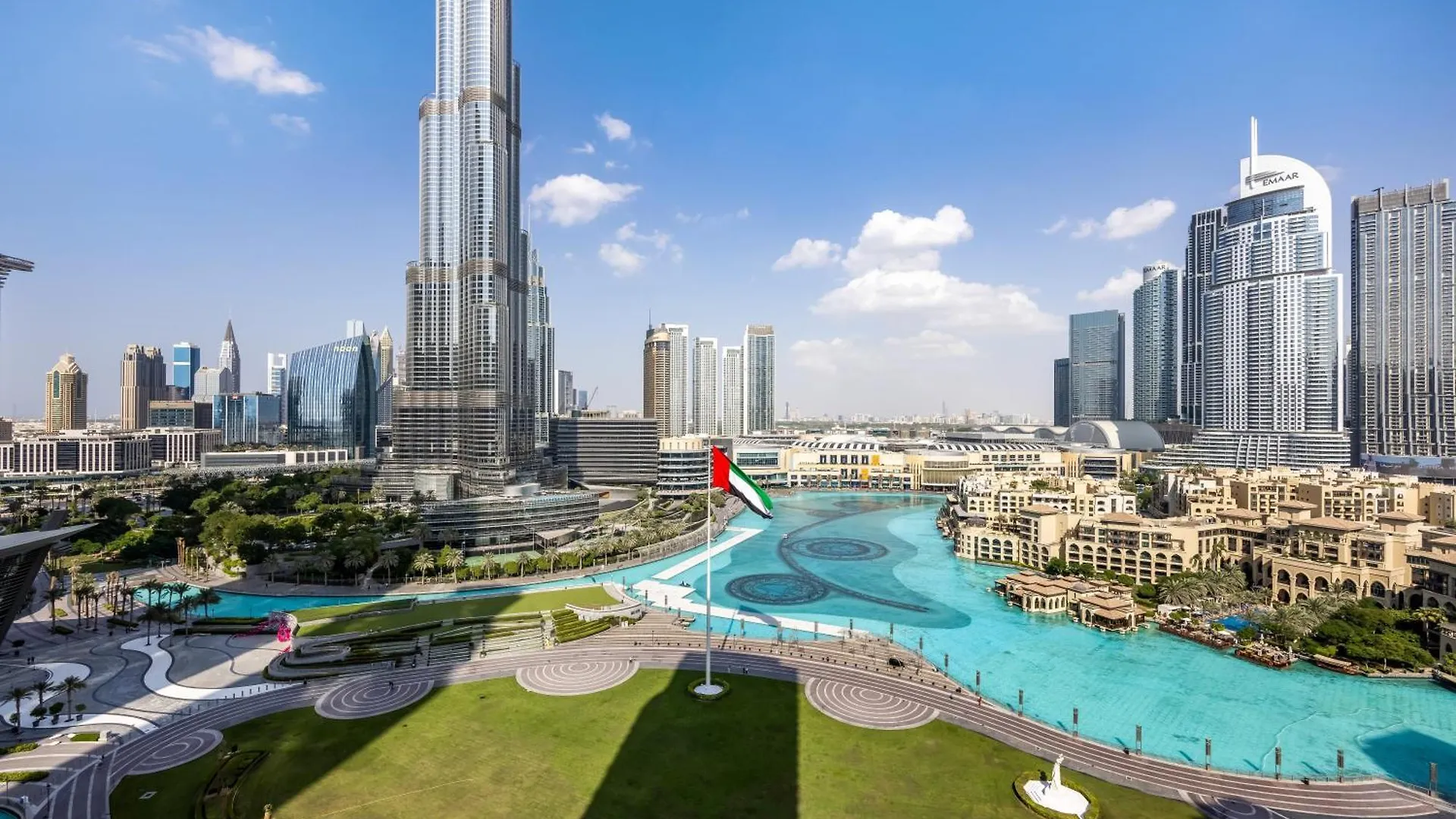 Durrani Homes - Modern Living 3Br With Burj Khalifa And Fountain View - Third Room Without Partition Dubai