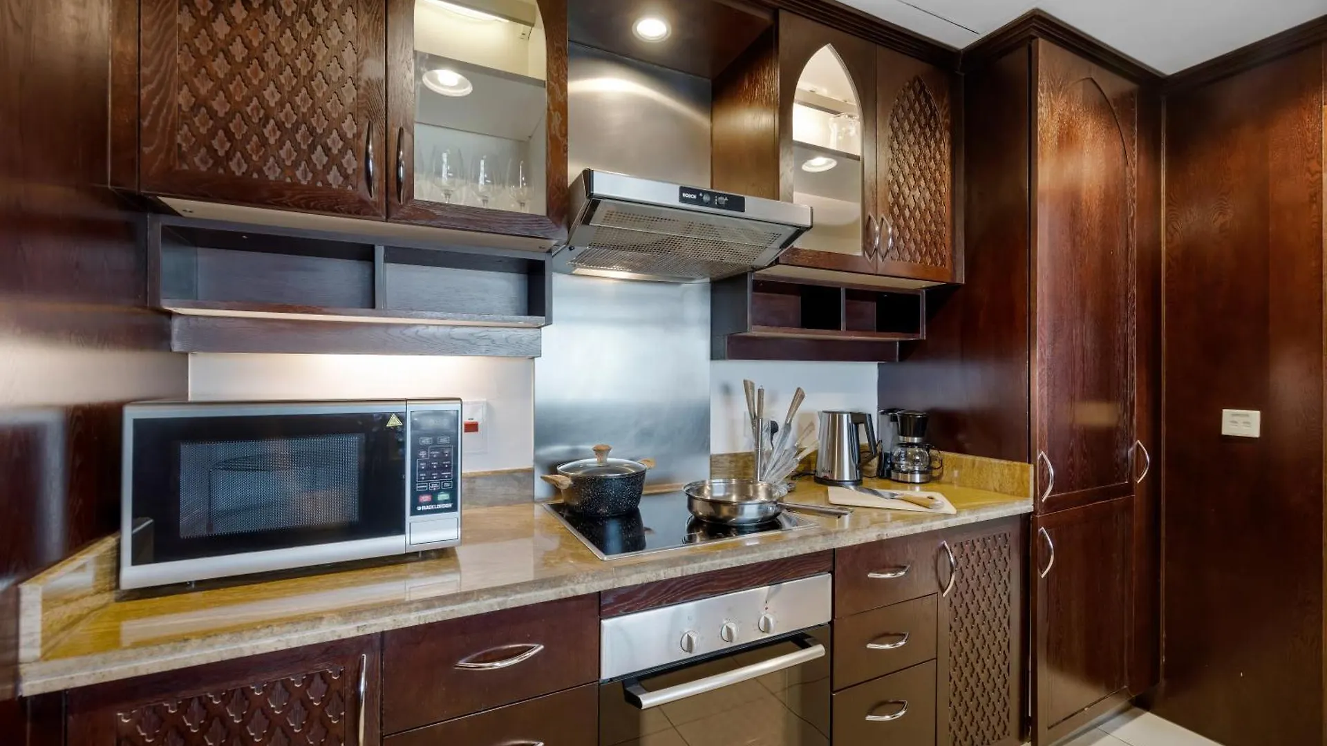 Durrani Homes - Modern Living 3Br With Burj Khalifa And Fountain View - Third Room Without Partition Dubai